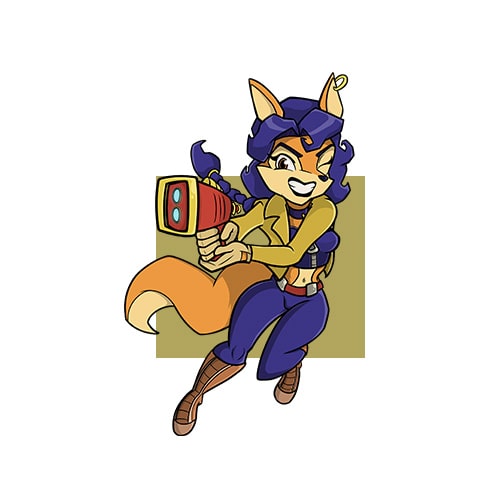 Carmelita from the Sly Cooper -series