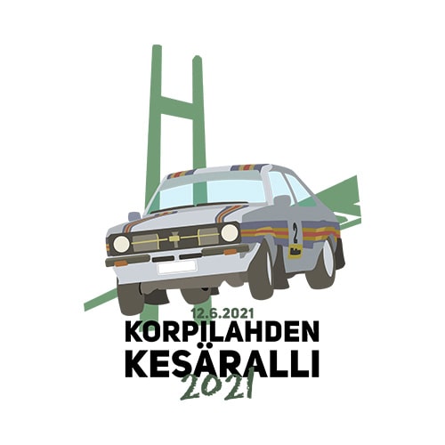 Korpilahti Summer Rally 2021 -logo